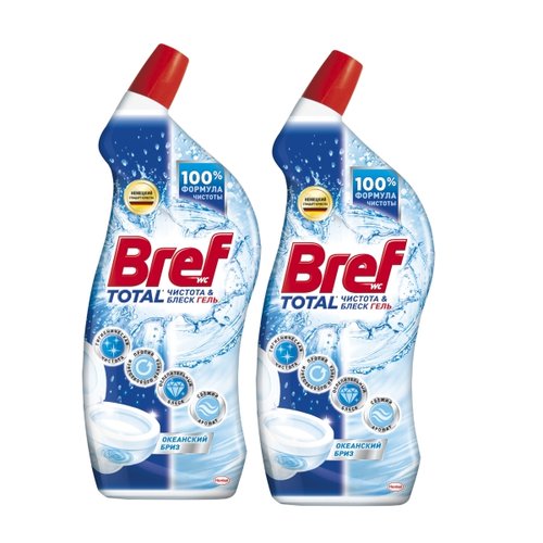 Средство для туалета Bref TOTAL гель в ассортименте