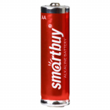 Батарейка AA SmartBuy, 1.5 вольта, 1600 mAh, алкалиновая (щёлочная), цена за 1 штуку, пальчик LR06