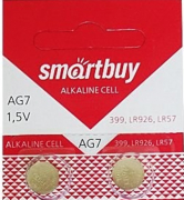 Спецэлемент SmartBuy G7(395, LR926) 1.5 вольта, алкалиновая(щёлочная), цена за 1 штуку