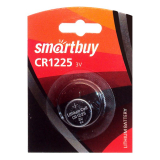 Батарейка CR1225, SmartBuy, 3 Вольта, литиевая, цена за 1 штуку