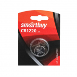 Батарейка CR1220, SmartBuy, 3 Вольта, литиевая, цена за 1 штуку