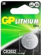 Батарейка CR2032, GP, 3,0 Вольта, цена за 1 штуку