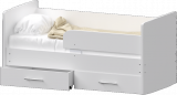 Кровать детская Сказка, размер 800х1600 белый