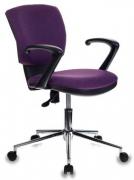 Кресло офисное  Бюрократ CH-636AXSL/VIOLET фиолетовая обивка