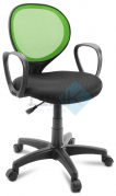 Офисное кресло Dikline KD30-17 ткань зеленая/черная