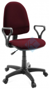 Офисное кресло Dikline SP01-06 ткань бордо
