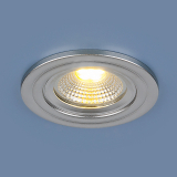 Встраиваемый точечный LED светильник 9902 LED 3W COB SL серебро